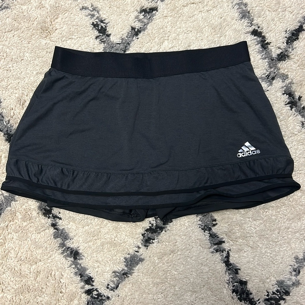 Charcoal Adidas Tennis Skirt size large